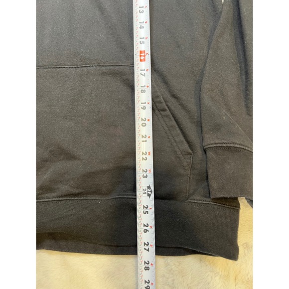 Vans Happy Trails Skeleton Hoodie Mens Medium Black Graphic Sweatshirt Good - Picture 2 of 7